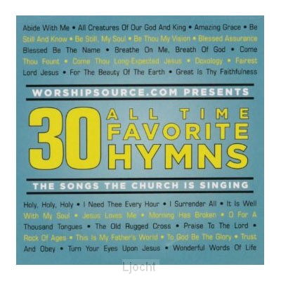 30 all time favorite hymns