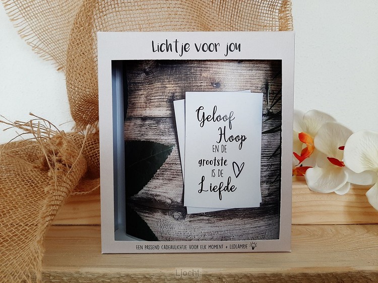 Geloof, hoop en de gro