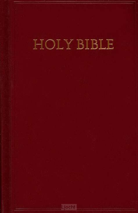 NKJV Pew Bible - 410BG Burg hardback