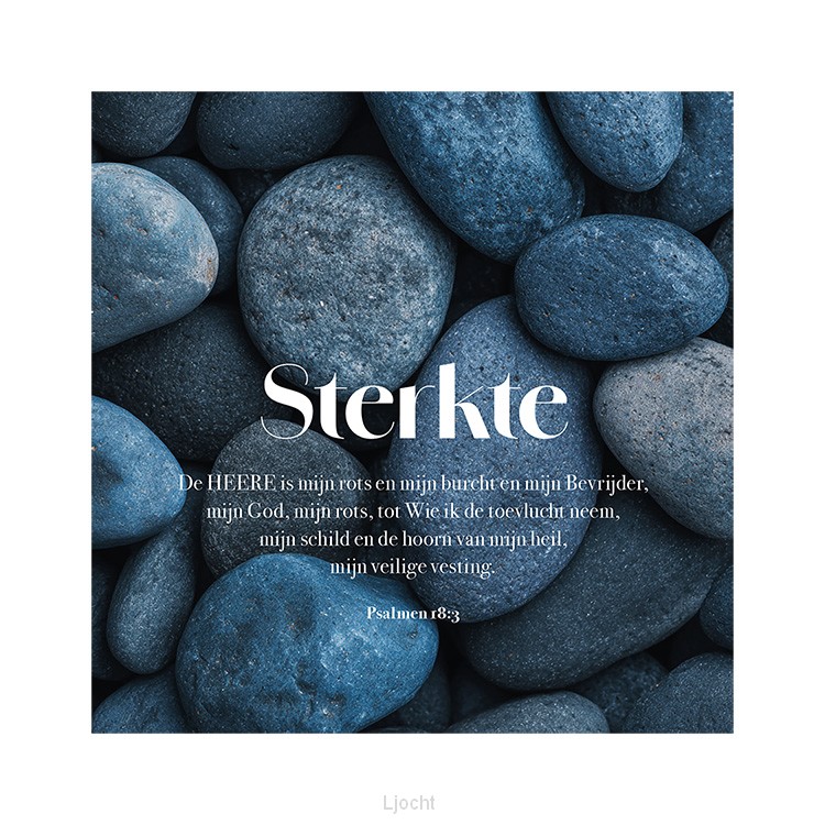 Kaart Sterkte Psalm 18:3