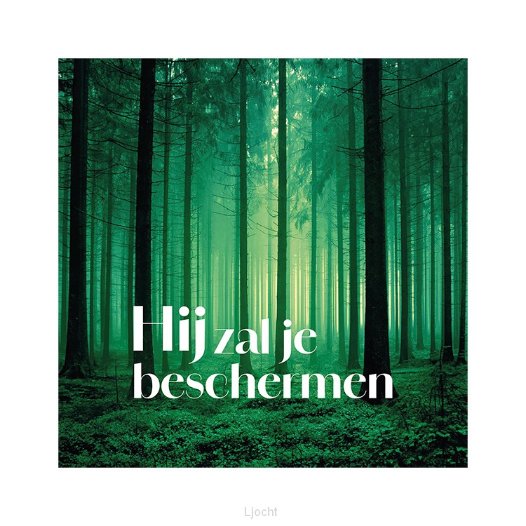 Kaart Hij zal je beschermen