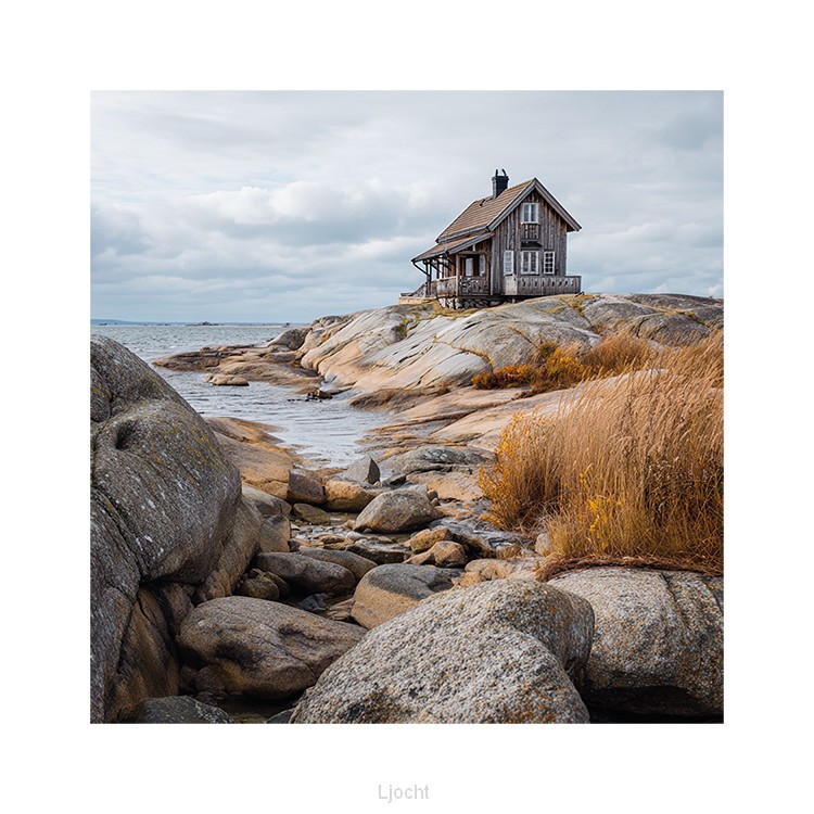 Kaart Huis op de rots