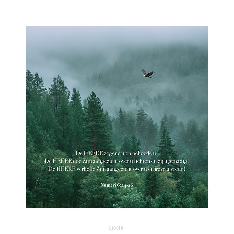 Kaart Adelaar Numeri  6:24-26