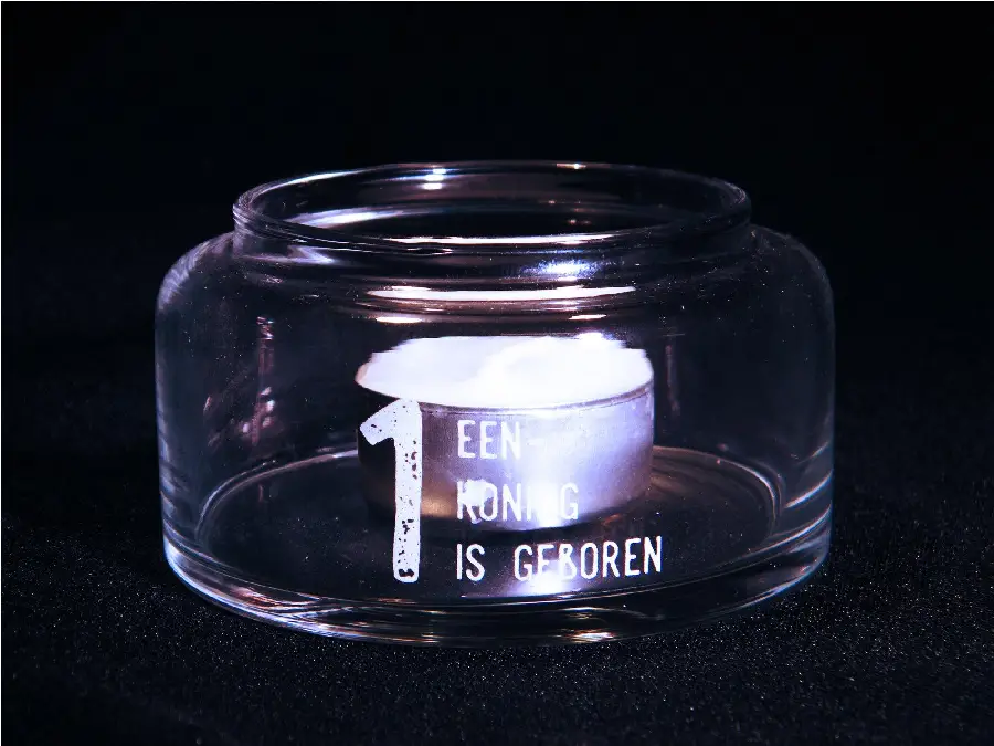 Adventsset 4 waxinelichthouders