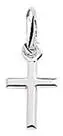 925 Zilver hanger  little cross 10.5x6mm