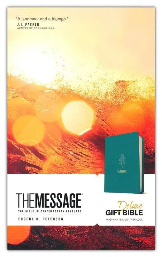 Message Deluxe Gift Bible (Leather-Look)