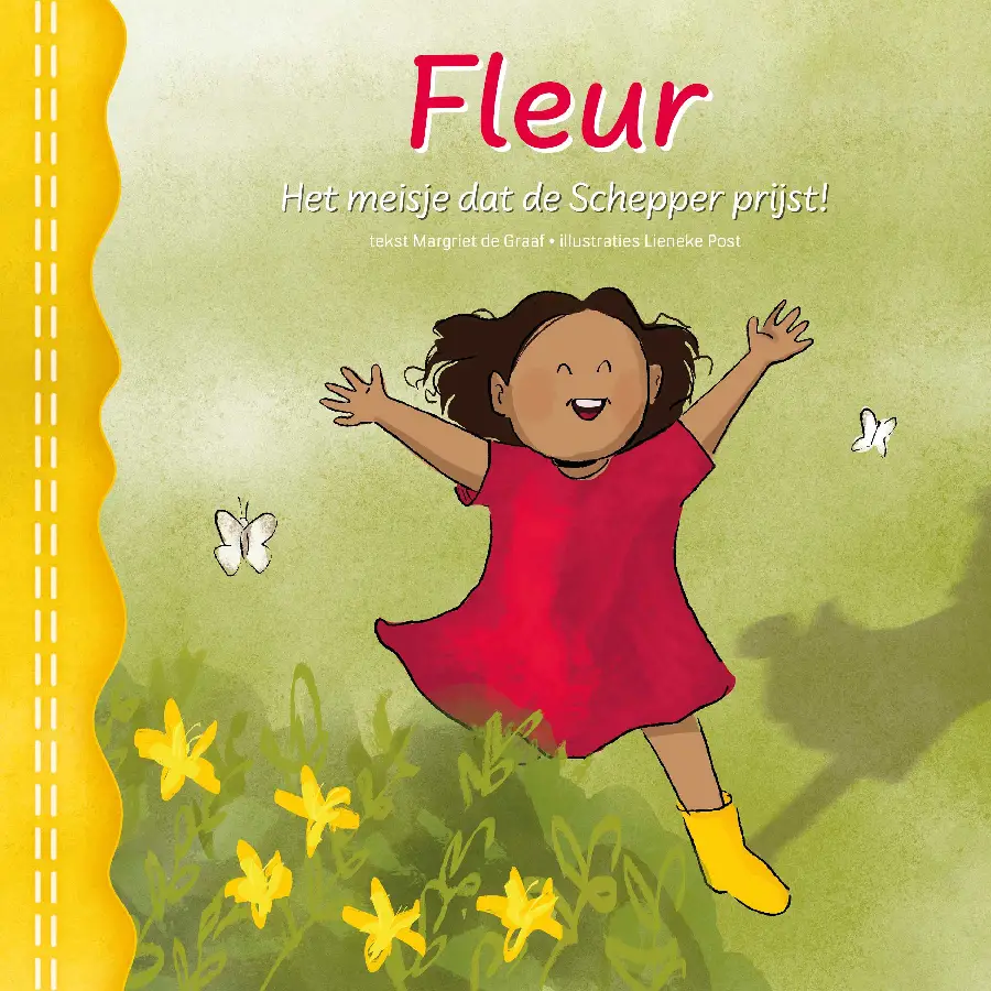 Fleur, het meisje dat de schepper prijst