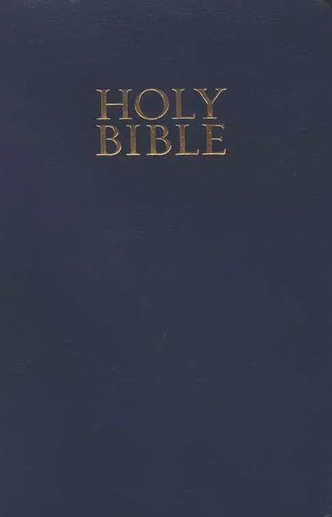 KJV - Gift & Award Bible  Blue - L-