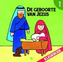 Geboorte van Jezus kleurboek