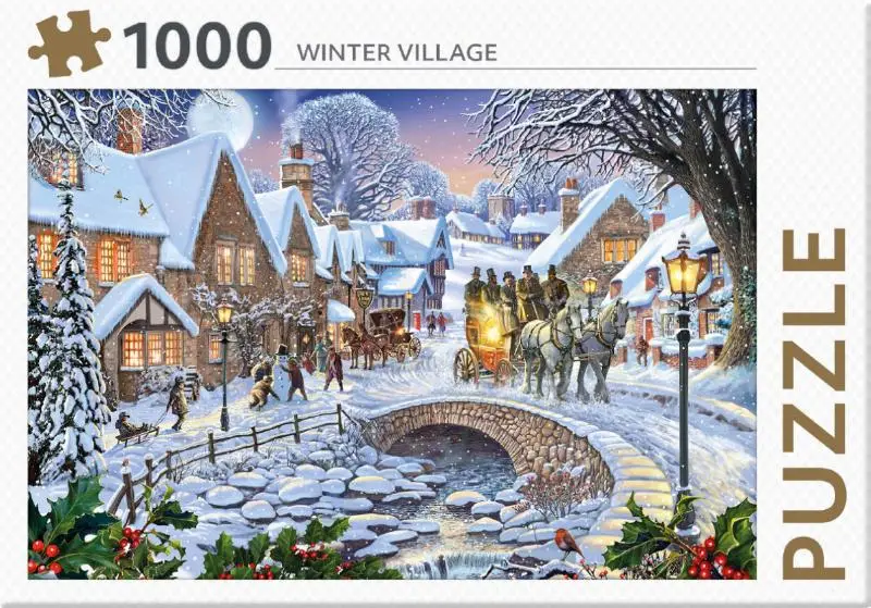 Winter village 1000