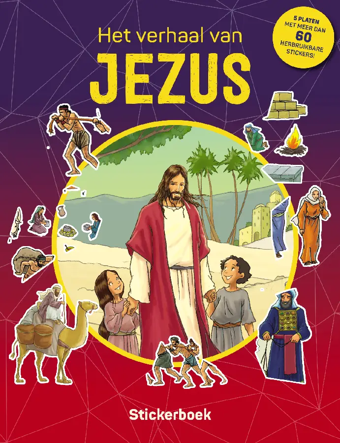 Verhaal van Jezus stickerboek