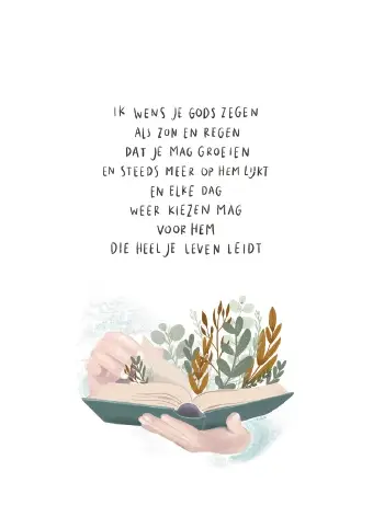 Mini A7 Ik wens je Gods zegen