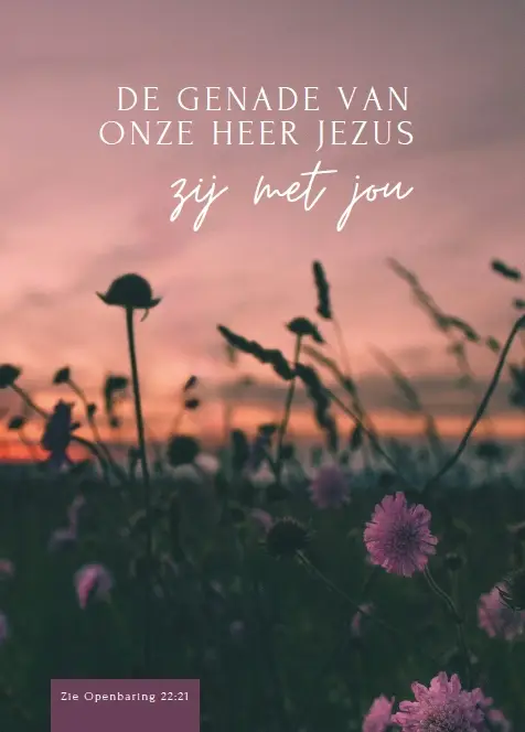 De genade van onze Heer