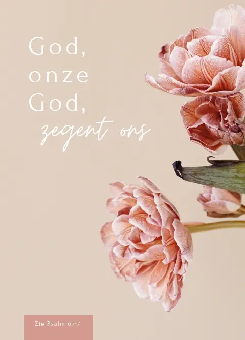 God, onze God, zegent ons