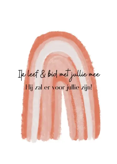 Ik leef & bid met jullie mee