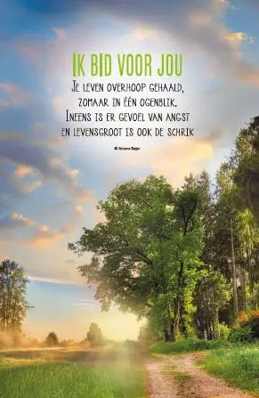 Wenskaart hij geeft de moeden kracht