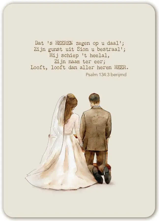 Dat 's Heeren zegen( blanco huwelijk)