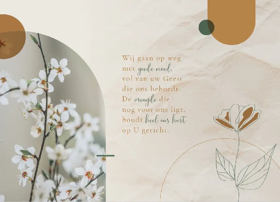 Enkele Kaart U bent goed