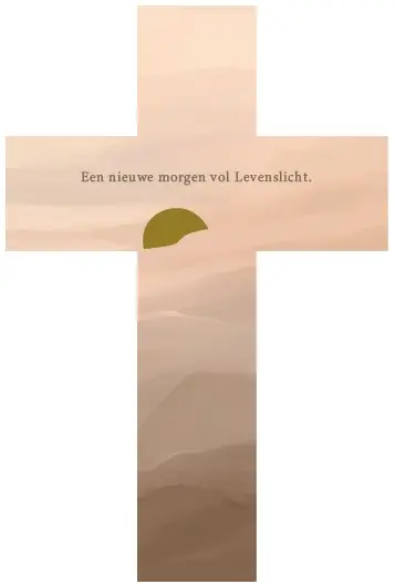 Kruis Een nieuwe morgen vol Levenslicht