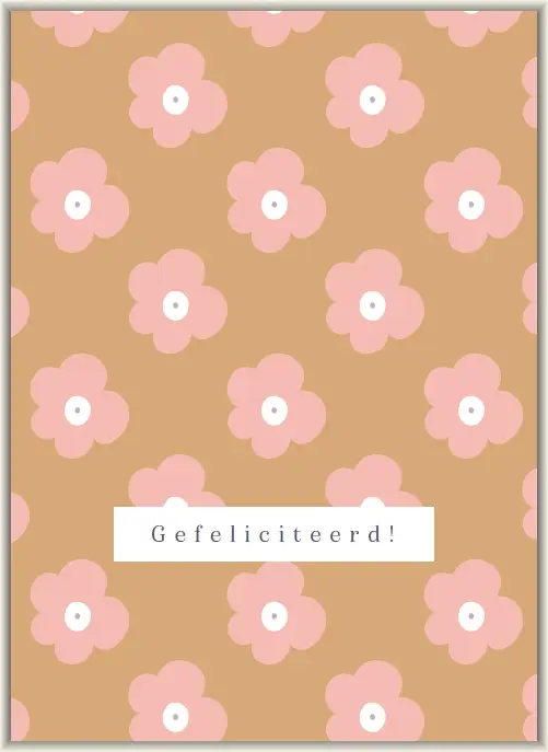 Gefeliciteerd!