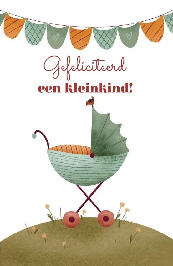 Gefeliciteerd, een kleinkind!