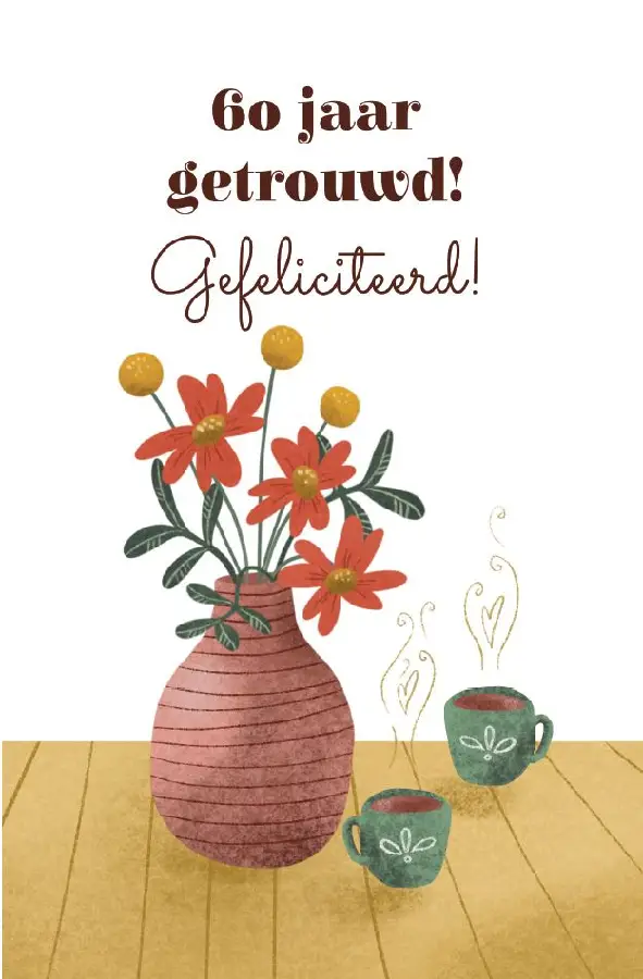 60 jaar getrouwd