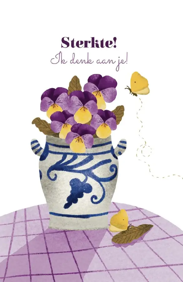 Sterkte Ik denk aan je