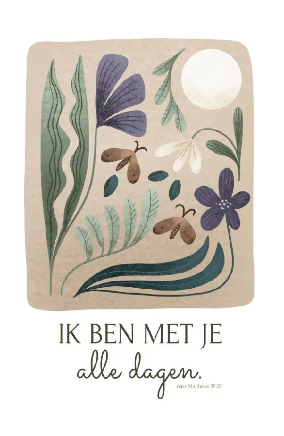 Ik ben met je alle dagen