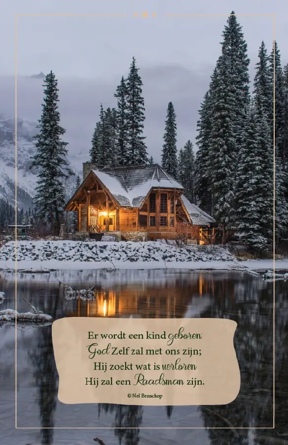 Wenskaart Profetie van Jesaja