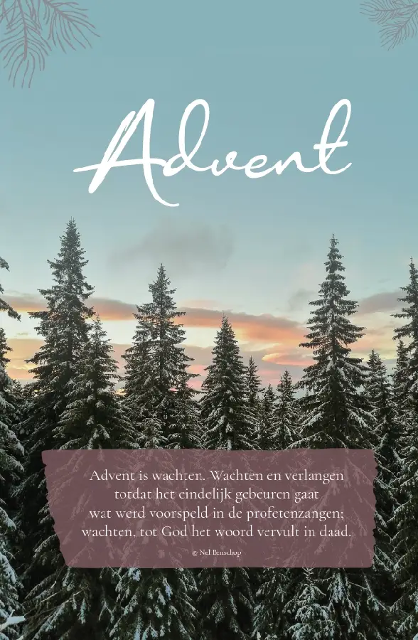 Wenskaart Advent