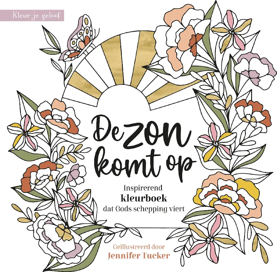 Zon komt op / kleurboek