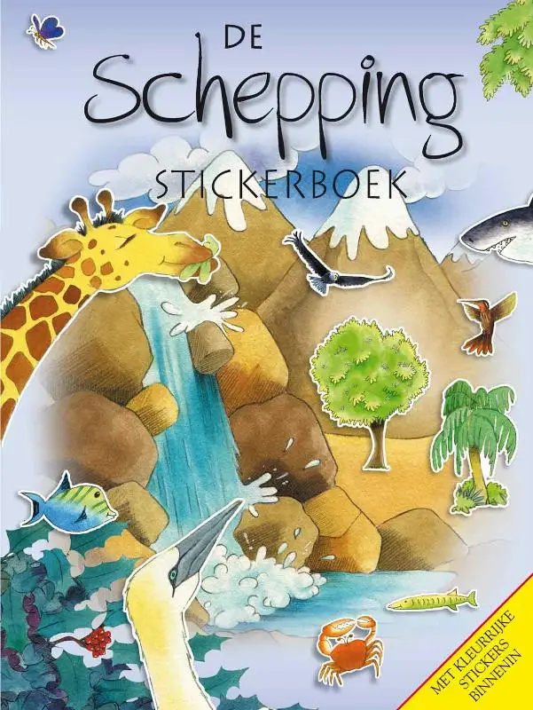 De schepping stickerboek