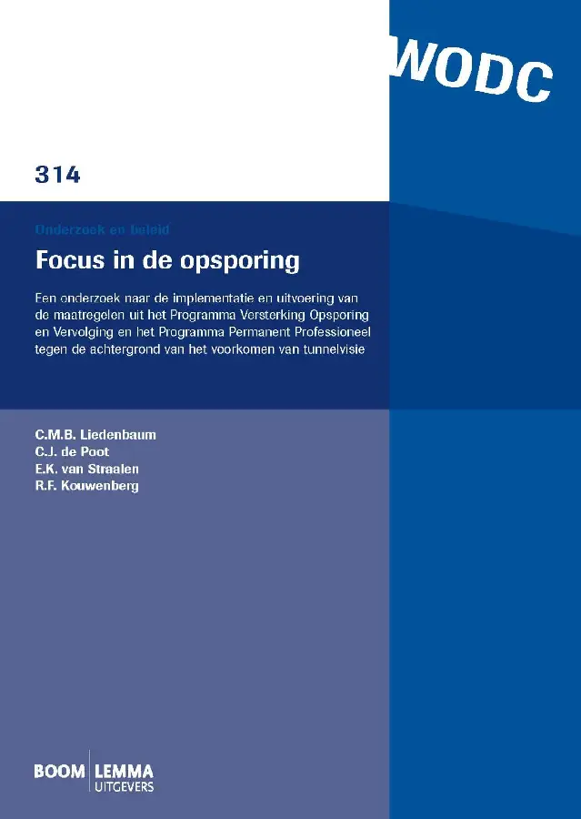 Focus in de opsporing