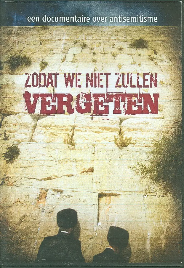 Dvd Zodat ze niet zullen vergeten