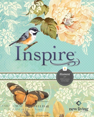 NLT Inspire Bible Aquamarine - Leather