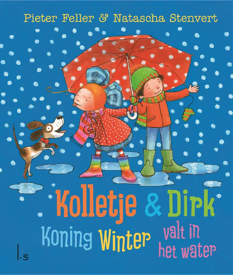 Koning Winter valt in het water