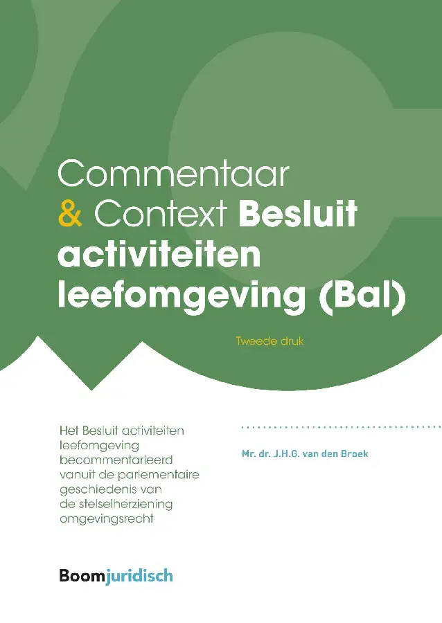 Besluit activiteiten leefomgeving (Bal)