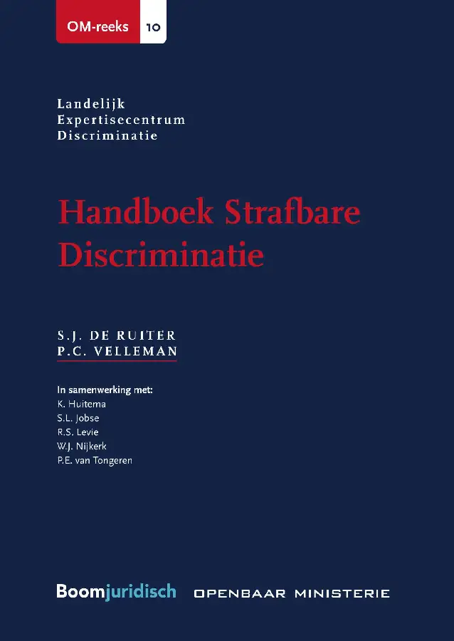 Handboek strafbare discriminatie