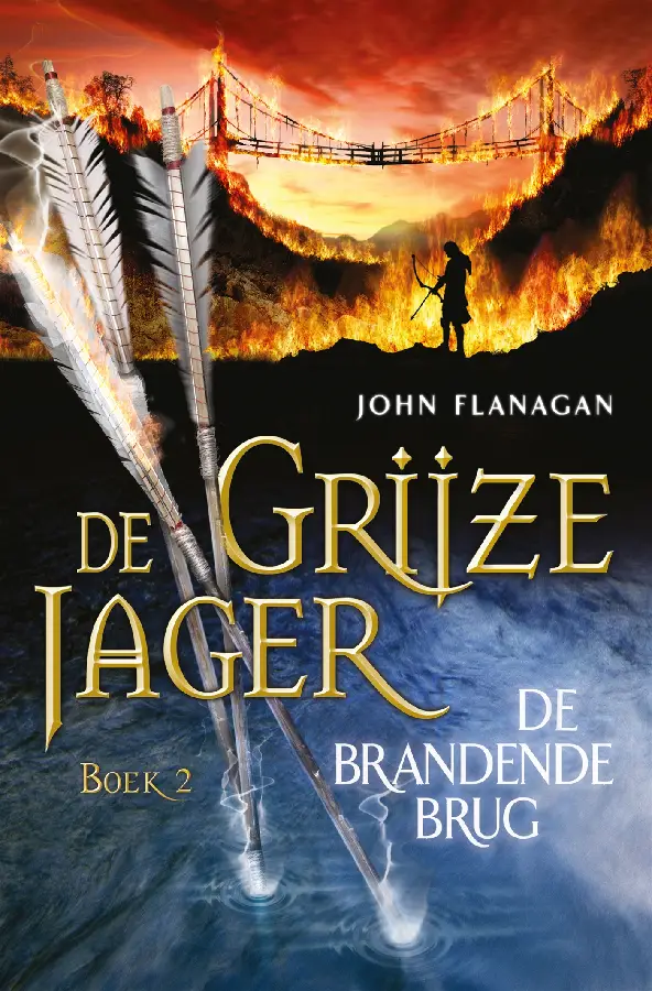 Grijze jager  2 ing brandende brug