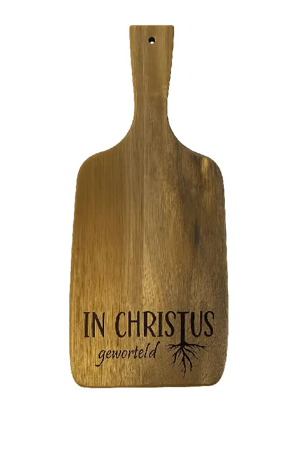 Teak 40x18x1cm In Christus gew