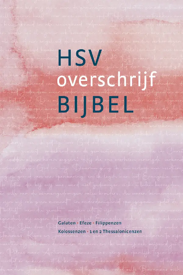 Overschrijfbijbel HSV Galaten - 2 Thess