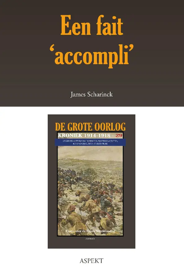 Een fait 'accompli'.