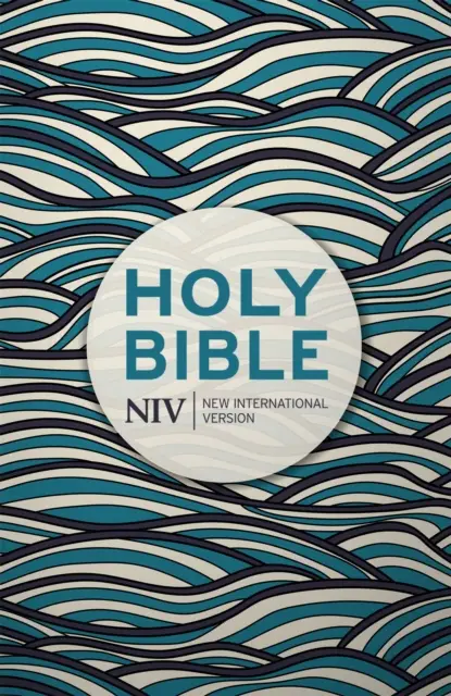 NIV pocket bible blue waves