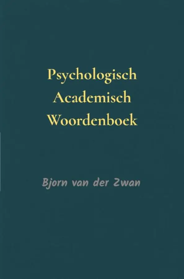 Psychologisch academisch woordenboek